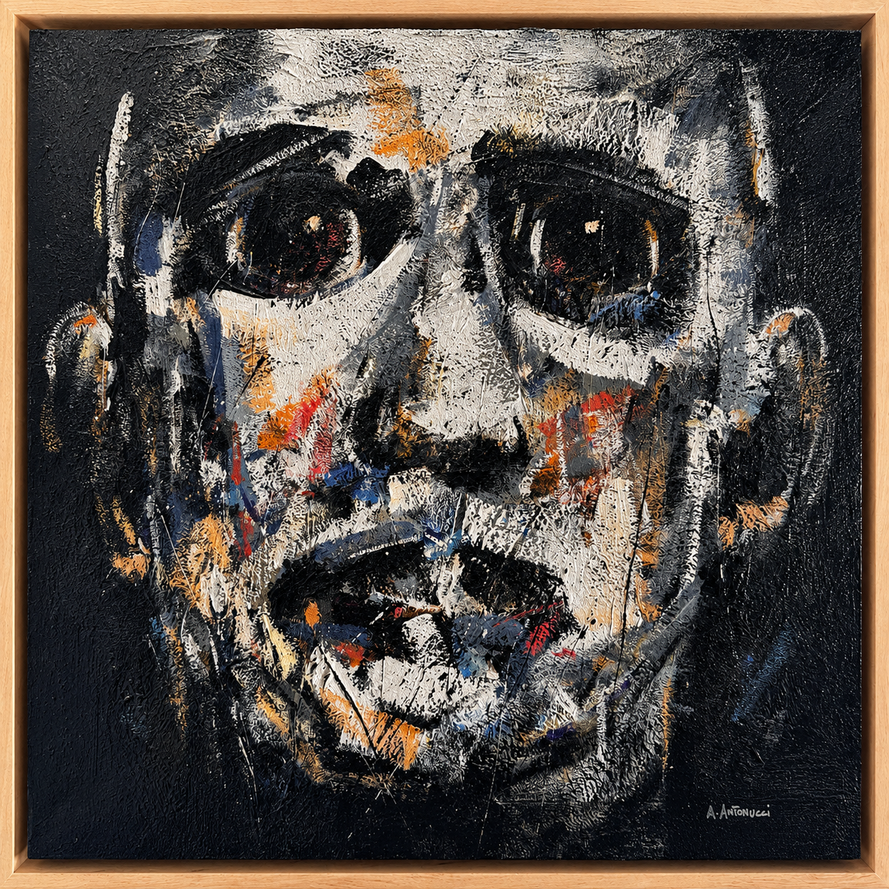 Essere, Alessandro Antonucci, 75 x 75 cm